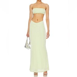 Superdown Neilina Skirt Set In Green